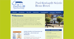 Desktop Screenshot of ggs-paul-gerhardt.de
